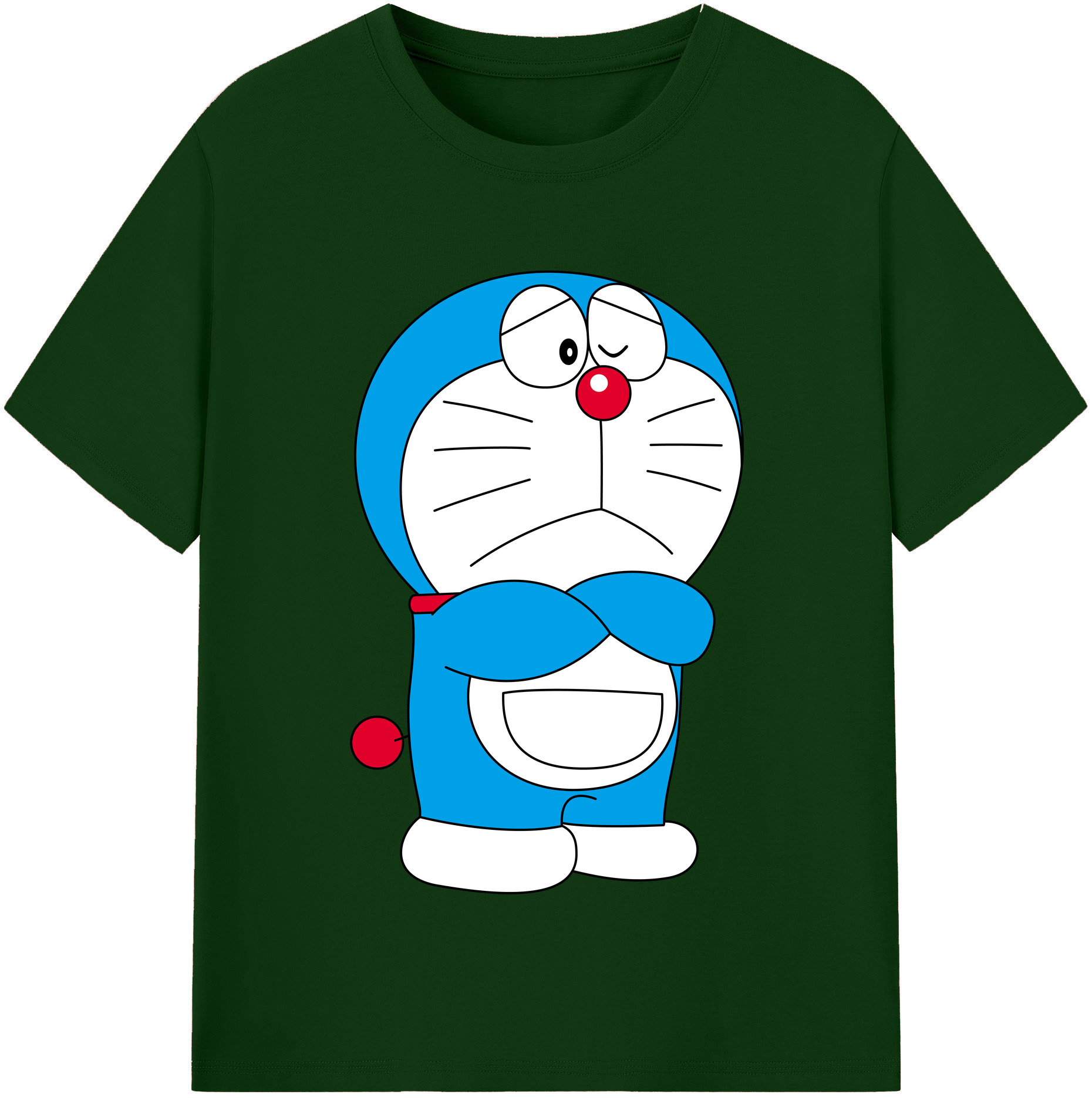 （画像用） ドラえもん Doraemon 綿100％半袖Tシャツ（フロントプリント）
